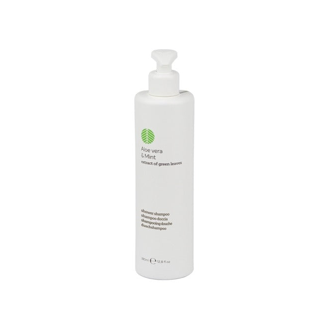 GreenLeaf, dispenser Artem®, shampoo doccia, Aloe Vera e Menta, 380 ml, conf. 18 pz