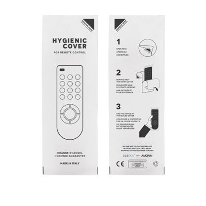 Sacchetto igienico per telecomando in plastica, 8 x 23/25 cm, 500 pz