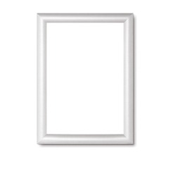 Porta avvisi da parete con cornice argentata, formato A4