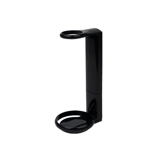 Key, supporto singolo in policarbonato, nero, compatibile con dispenser Maxi Stick da 300 ml.