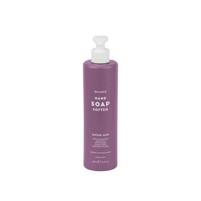 Mediterranea, dispenser Artem®, sapone mani, fragranza Citrus Water, 380 ml, confezione da 18 pezzi.