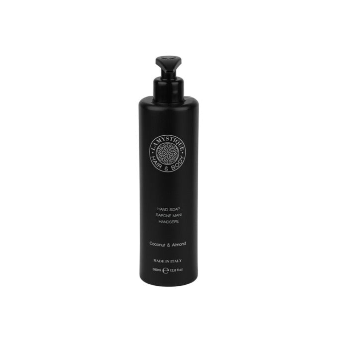 Lamystique, dispenser Artem®, sapone mani, fragranza Cocco &Mandorla, 380 ml, confezione da 18 pz