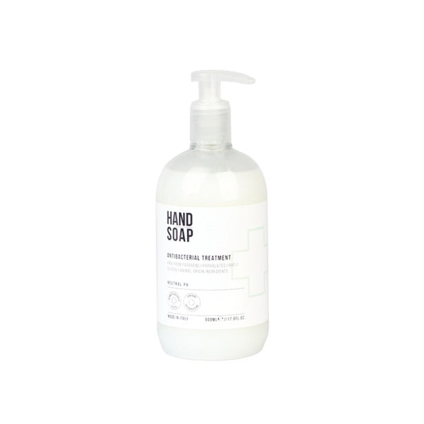 Sanit Lab, dispenser Natural Wash, sapone mani antibatterico, 500 ml, 12 pz