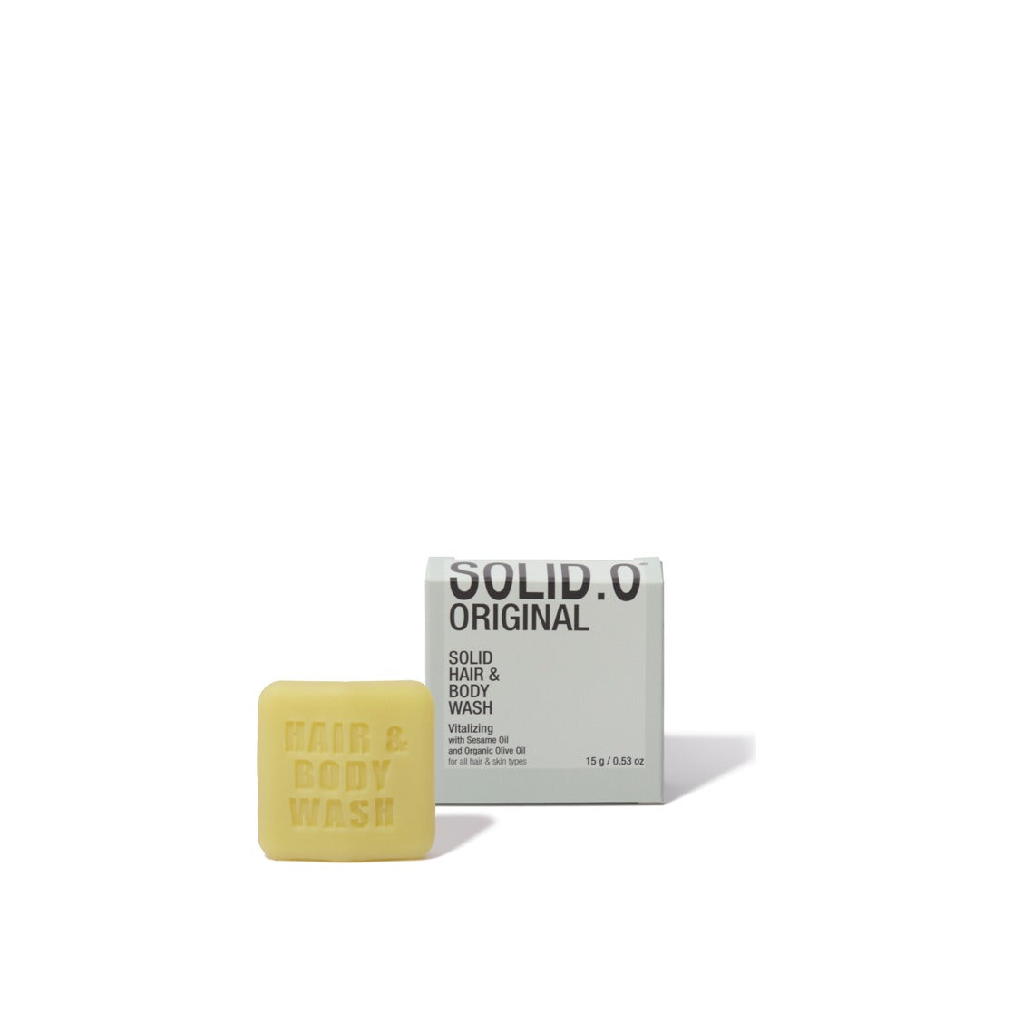Solid.O Vitalisant – Shampooing Douche Solide 15g