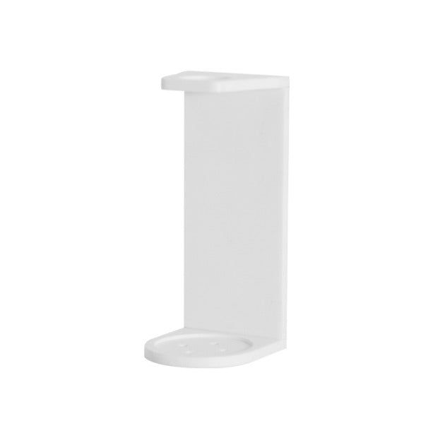Pure, supporto singolo in Corian, colore bianco, compatibile con dispenser Maxi Stick da 500 ml.