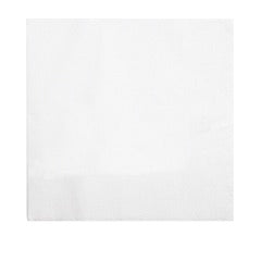 Tovagliolo in cellulosa, bianco, 25x25 cm, 2 veli, piegato a 4, 4200 pz