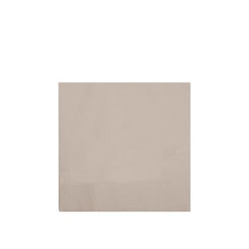 Cellulose napkin, dove grey, 25 x 25 cm, 4-fold, pack of 3600 pcs