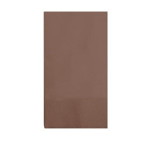 Tovagliolo in cellulosa, colore cioccolato, 40x40 cm, piegato a 8, confezione da 2400 pz