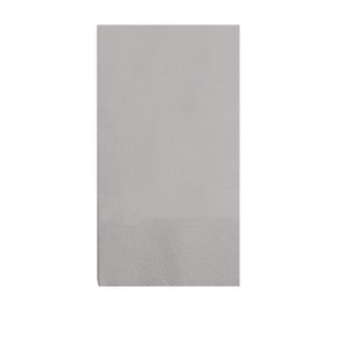Tovagliolo in cellulosa, colore grigio, 40x40 cm, piega a 1/8, 2400 pz