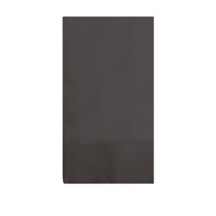 Tovagliolo in cellulosa, colore nero, 40 x 40 cm, piegato a 8, confezione da 2400 pz