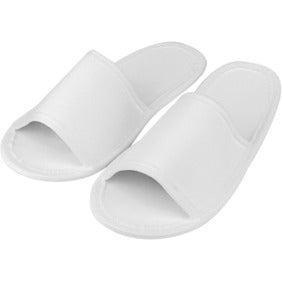 Pantofola Wells in gomma, bianca, donna 26 cm, 100 pz