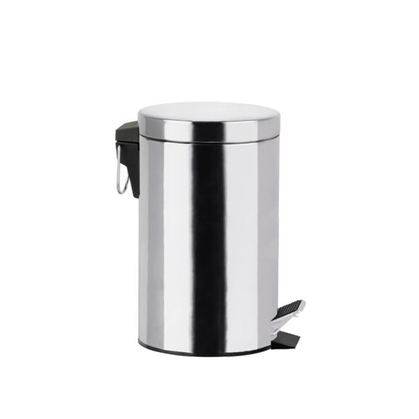 67534.jpg Pattumiera rotonda in acciaio inox lucido, 3L | Amonn