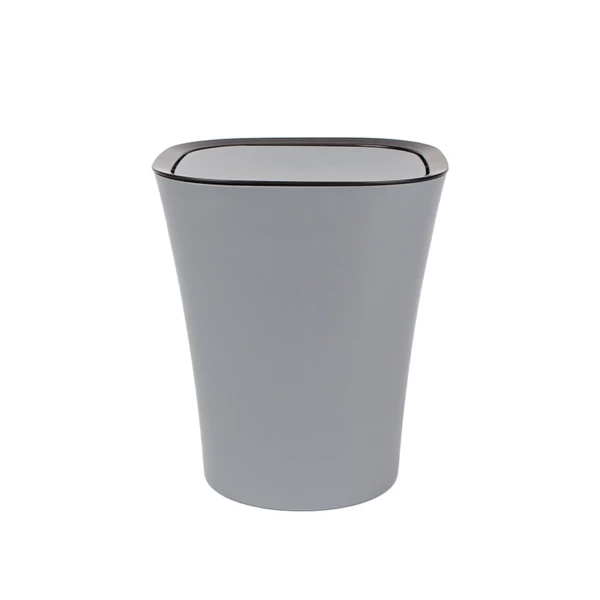 71728GB.jpg Grey polypropylene dustbin, 8L | Amonn