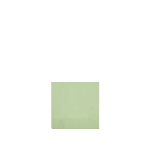  Napkin in cellulose, pastel green, 25x25cm, folded in 4 - 4200pcs | Amonn