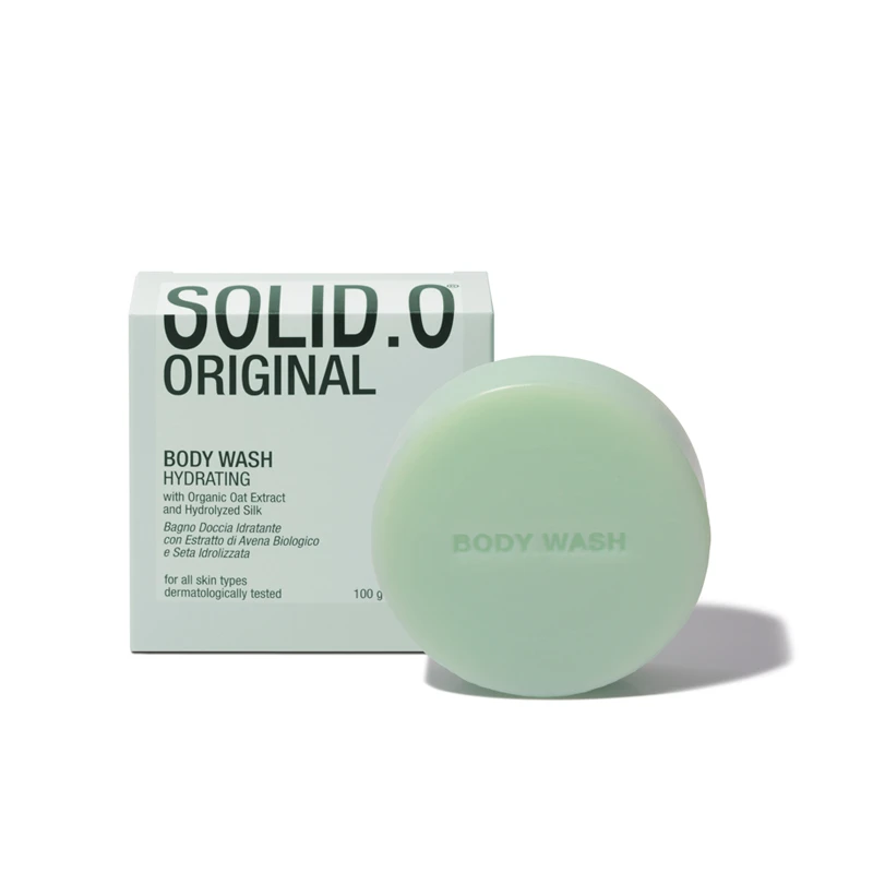 Solid.O Bagno doccia solido, Idratante - 100gr/84pz