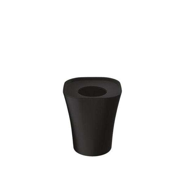 Bin in black polypropylene - 6L | Trash