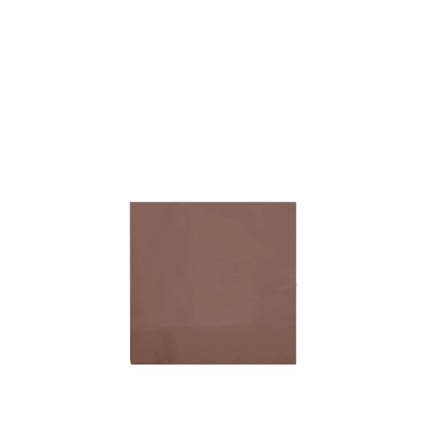 TC332GCI.jpg Napkin in cellulose, chocolate, 33x33cm, folded in 4 - 1350pcs | Amonn