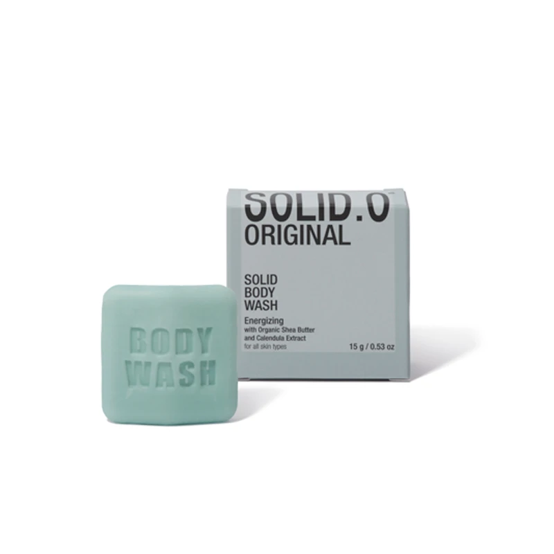 Solid.O Bagno doccia solido, Energizzante - 15gr/330pz