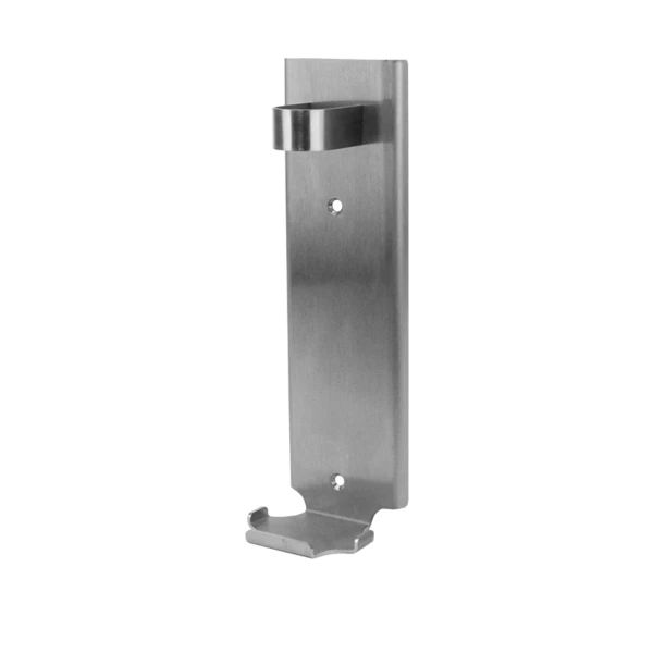    Ring single wall bracket in satin-finished stainless steel for Square 500ml dispenser | Amonn  