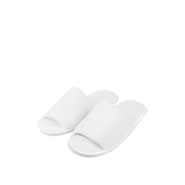 68150AG.jpg Pantofola Elegance in spugna New Superior bianca, misura unisex - 100pz | Amonn