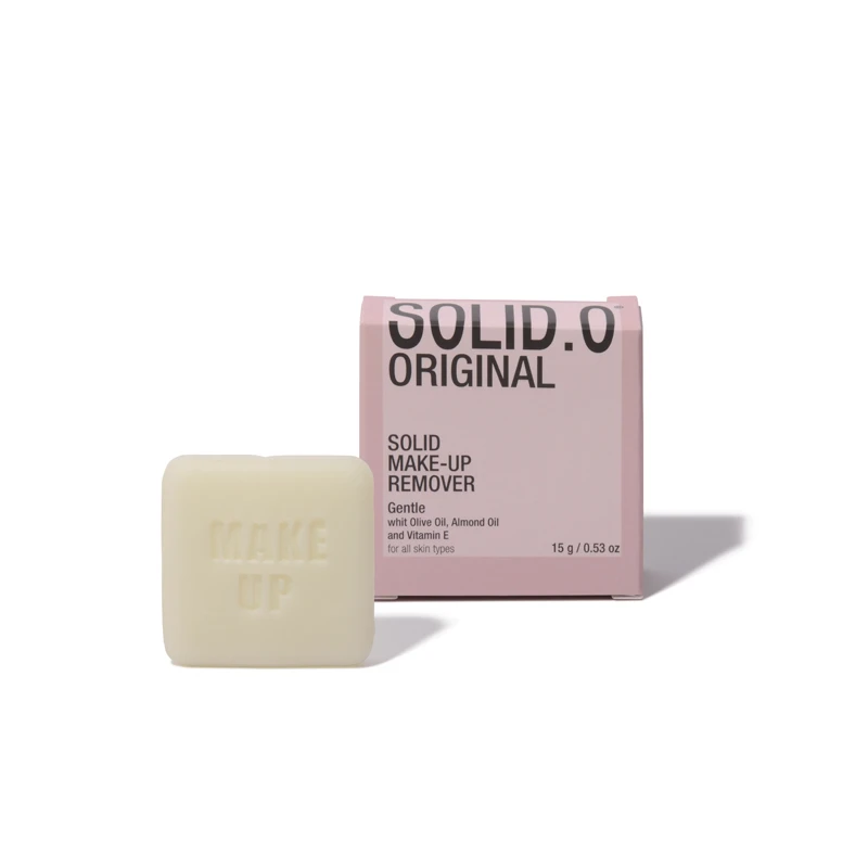 

Solid.O Festes Make-up Entferner, Sanft - 15gr/330Stk


