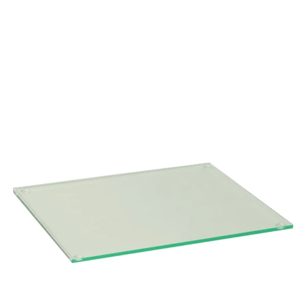    Vassoio espositore Linear 0.5 in plexiglass trasparente effetto vetro - 30x20x0,5cm  