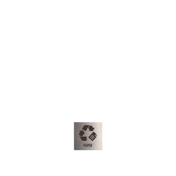 Tag with 'Paper' symbol for bin mod. SD27010 / SD37009