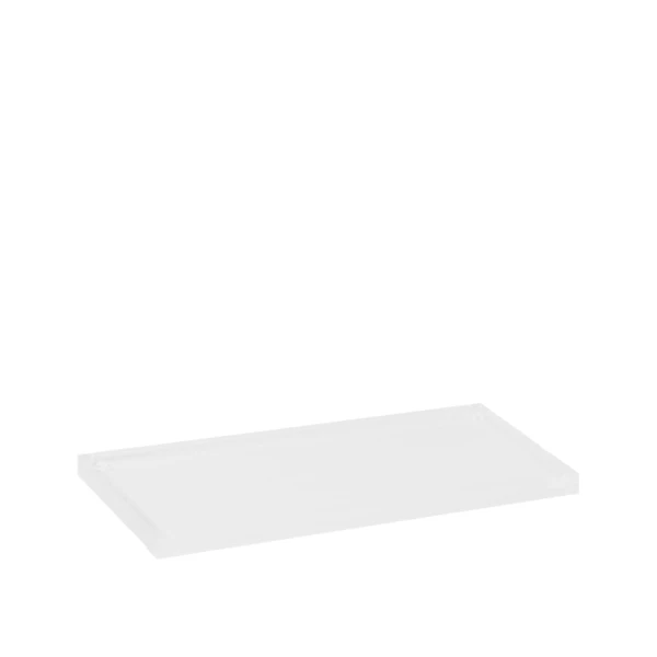 ERE0111.jpg Vassoio espositore Linear 1.0 in plexiglass trasparente satinato - 25x14x1cm