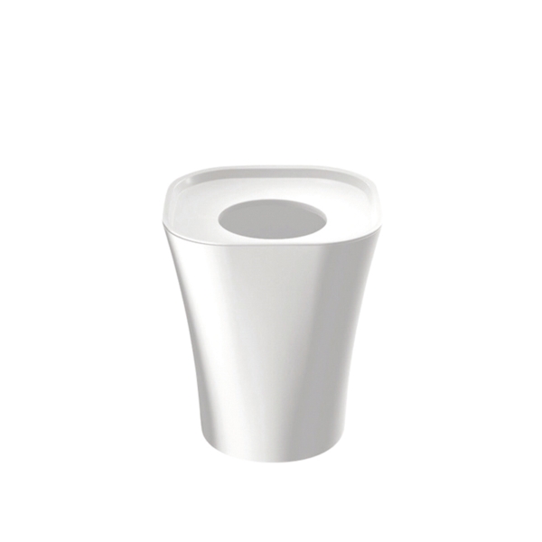 Bin in white polypropylene - 12L | Trash