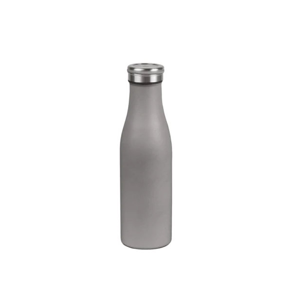 Borraccia in acciaio inox grigio, 500ml - 10pz | Amonn
