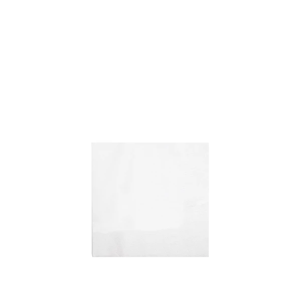    Tovagliolo in cellulosa, bianco, 33x33cm, piegato a 4 - 2700pz | Amonn  