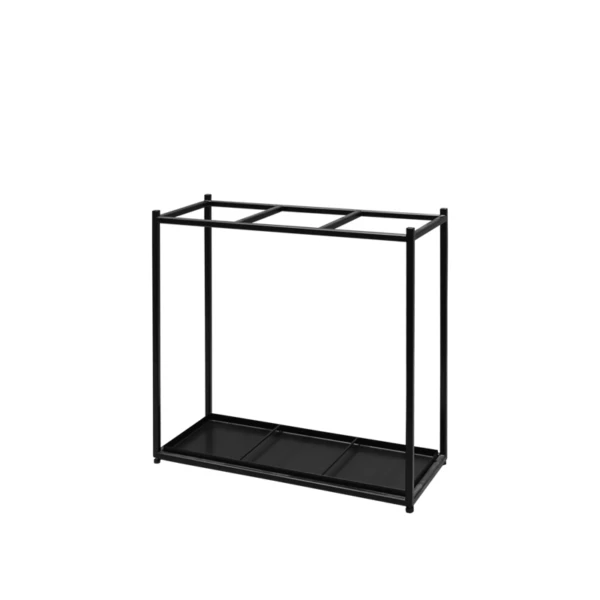 NEL05.jpg Schirmständer aus schwarzem Metall | Neliö-