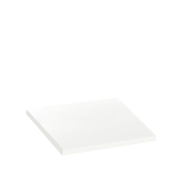EQU012.jpg Linear 1.0 tray in white plexiglass - 20x20x1cm