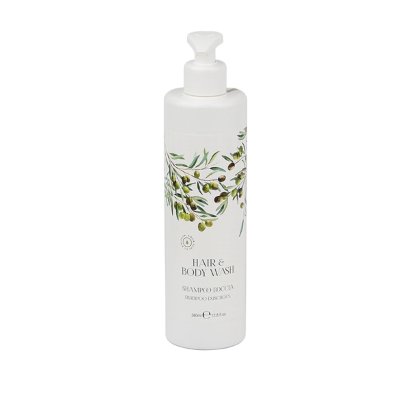 Gocce d'Oliva Shampoo und Duschgel in Artem® Spender - 380ml/18Stk