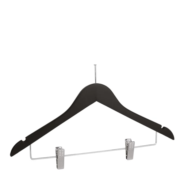 GR5GCN09.jpg Gruccia in legno di loto nero, chiodo nichelato - 50pz | Amonn