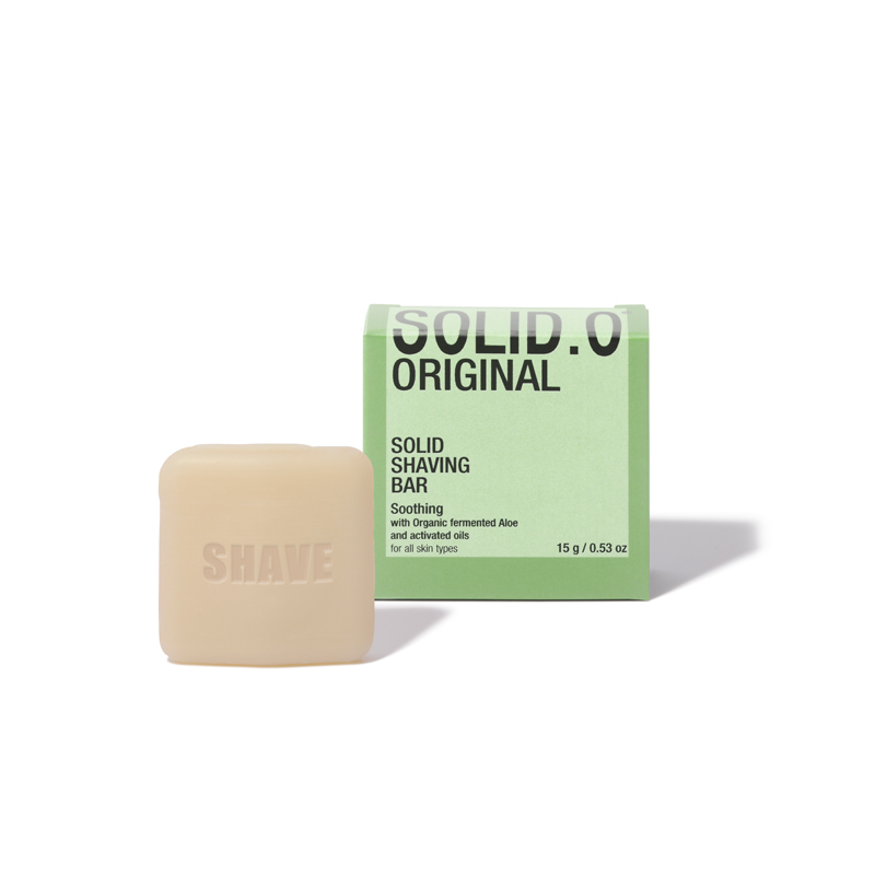 

Solid.O Crema per la rasatura solida, Lenitiva - 15gr/330pz


