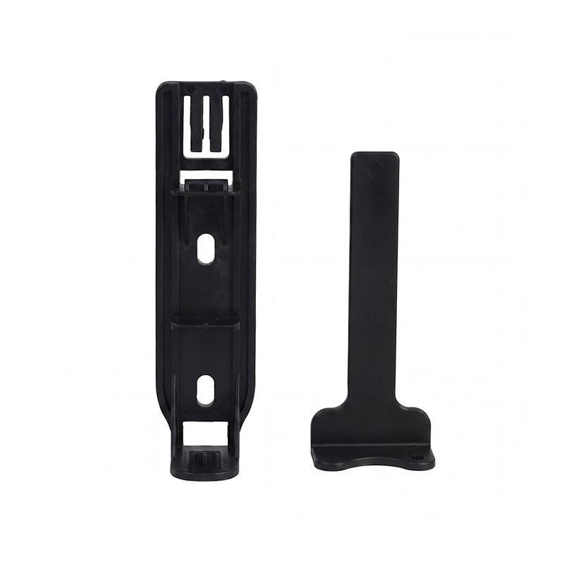 Wandhalterung für ArtemS® Spender aus schwarzem Polyethylen. Inklusive Befestigungsset