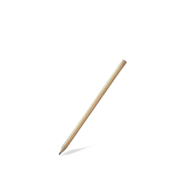 60662ELG.jpg Natural wooden hexagonal pencil, natural outside, 18cm - 100pcs | Amonn
