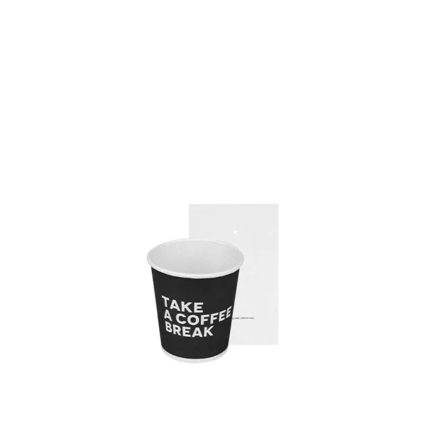    Bicchiere in cartoncino, imbustato, 115ml - 700pz | Amonn  