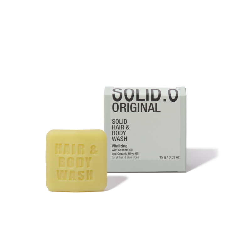 

Solid.O Shampoo doccia solido, Vitalizzante - 15gr/330pz


