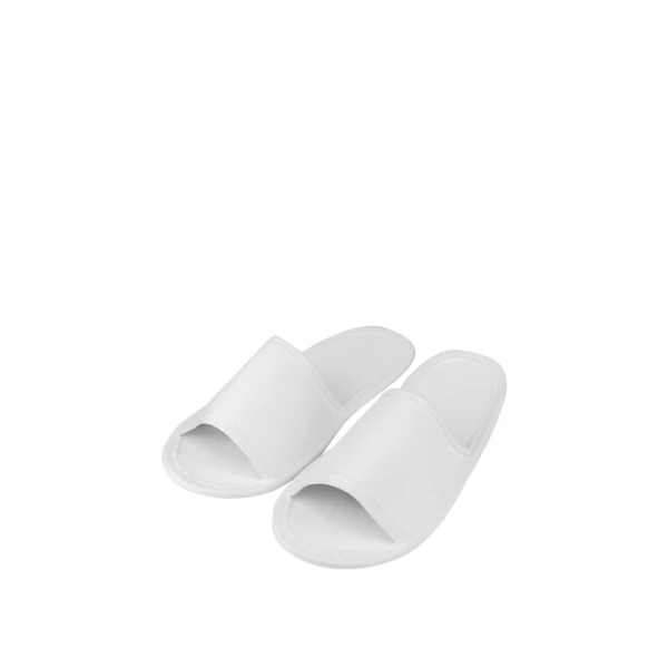 WELUD.jpg Pantofola Wells in gomma bianca, misura donna - 100pz | Amonn