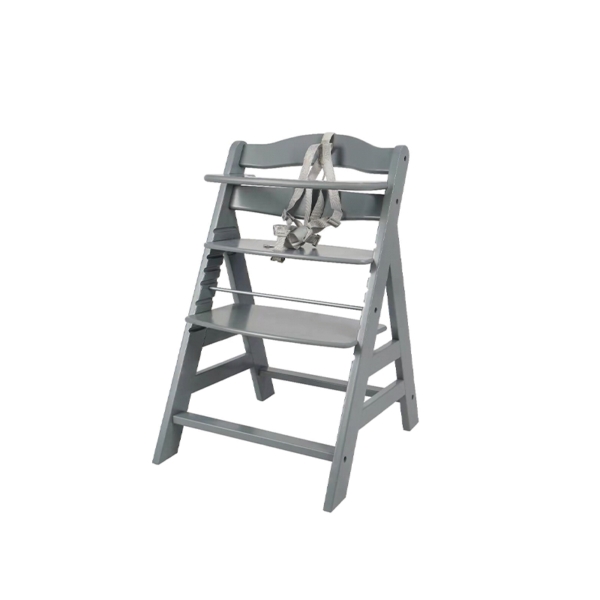 Grey wooden high chair | Amonn