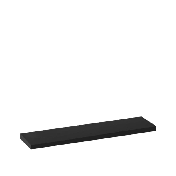   Vassoio espositore Linear 1.0 in plexiglass nero satinato - 25x6x1cm  