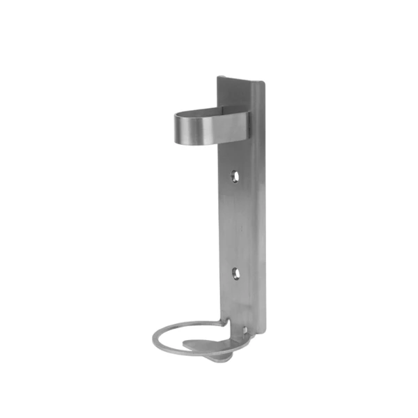    Ring single wall bracket in satin-finished stainless steel for Maxi Stick 200ml dispenser | Amonn  