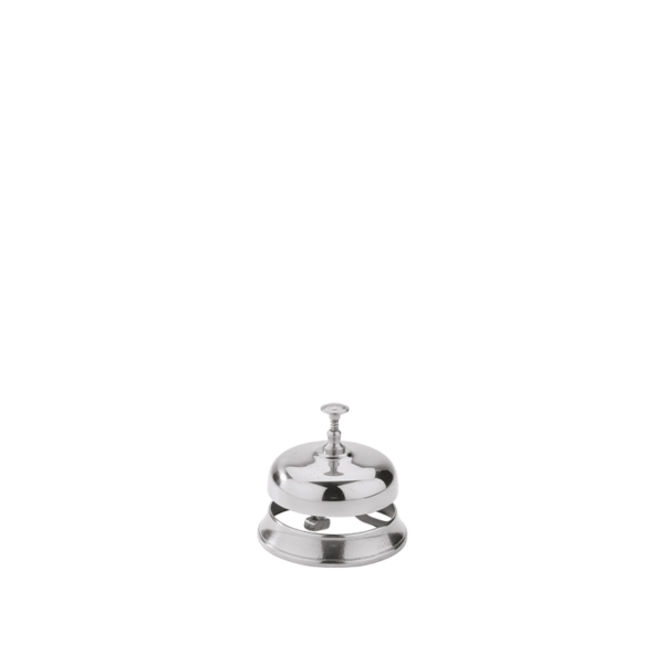 Reception bell in chrome-plated brass | Amonn
