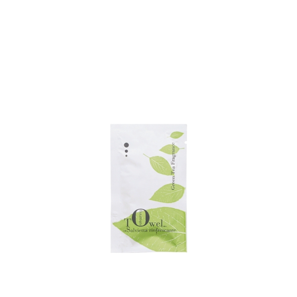 White Green Tea Refreshing towel - 500pcs