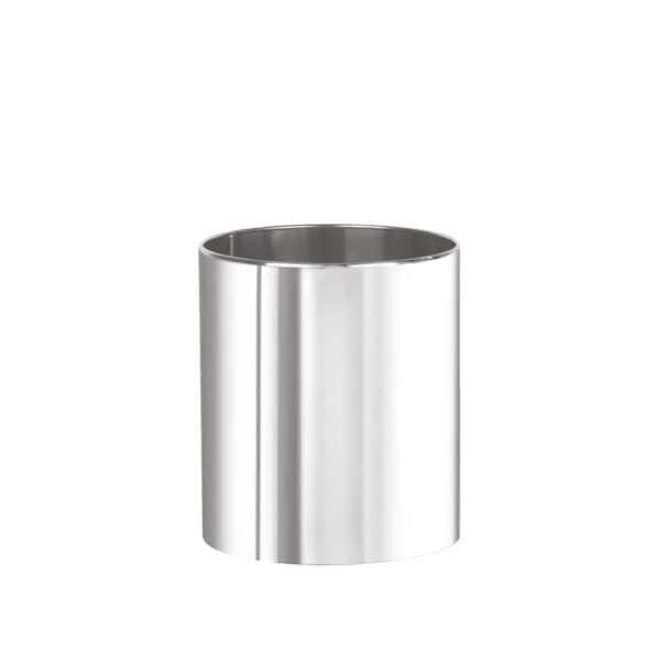 Cestino gettacarte rotondo in acciaio inox satinato - 7L | Amonn