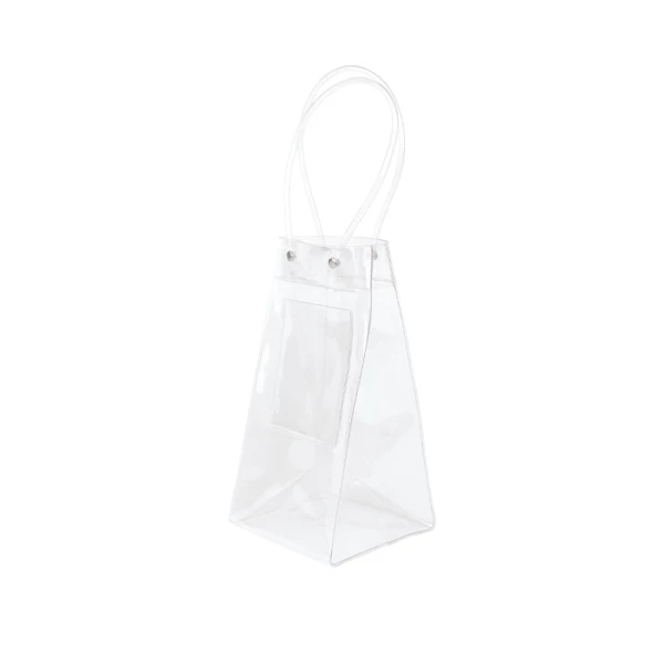 Portabottiglia in PVC trasparente - 10pz | Amonn