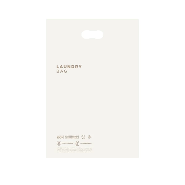 66712BIO.jpg Wäschebeutel aus biologisch abbaubarem und kompostierbarem Kunststoff - 500Stk | Amonn