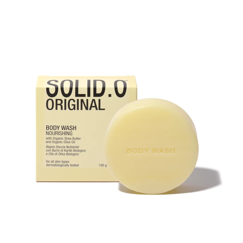 Solid.O Bagno doccia solido, Nutriente - 100gr/84pz